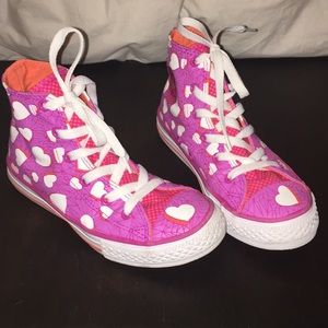 Girls’ Converse All Star High Tops, Size 1